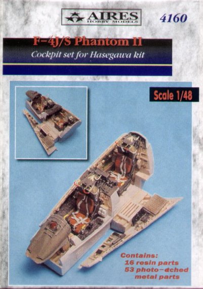 Aires Upgrade set: F-4J/S PHANTOM II cockpit set