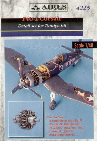 Aires Upgrade set: F4U-1 Corsair detail set (New tool!)