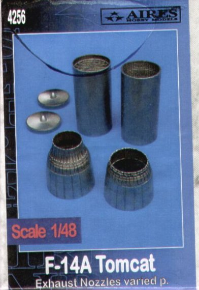 F-14A Tomcat exhaust nozzles  varied