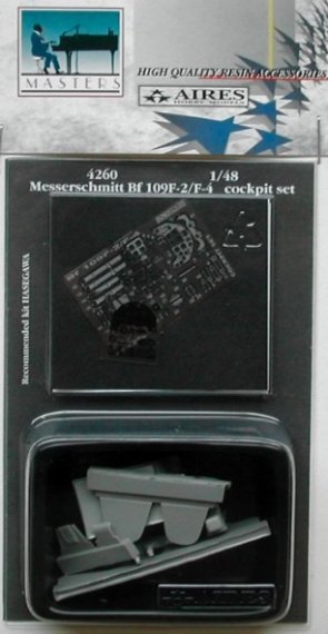Messerschmitt Bf 109F-2/F-4 cockpit set  NEW