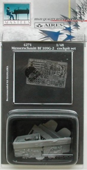 Aires Upgrade set: Messerschmitt Bf 109G-2 cockpit set