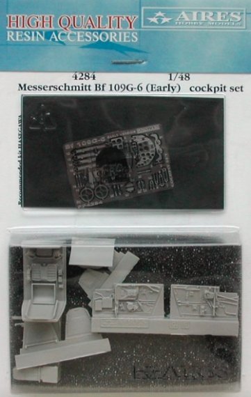 Aires Upgrade set: Messerschmitt Bf 109G-6 cockpit set  (Early