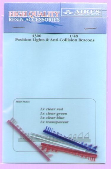 Aires Upgrade set: Position lights & anti-collision beacons