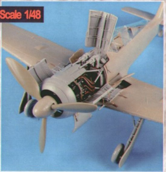Aires Upgrade set: Fw 190A-8 engine set