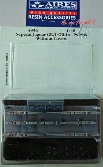 1/48 Sepecat Jaguar GR.1/GR.1a pylons with o covers