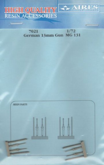 Aires Upgrade set: German 13mm guns MG 131