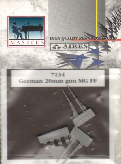 Aires Upgrade set: German 20mm guns MG FF
