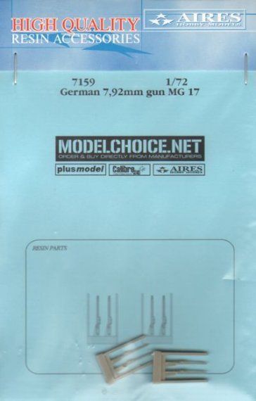 Aires Upgrade set: German M. G. 17 guns