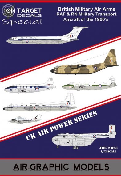1/72 British Military Transport Aircraft of the 1960s Part 1
