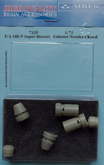 1/72 Boeing F/A-18E/F Super Hornet exhaust nozzles  closed