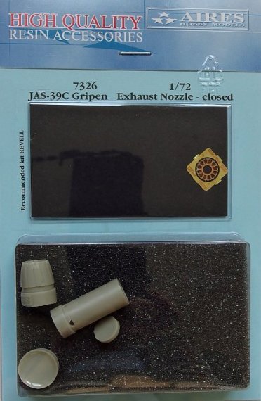 1/72 JAS-39C Gripen exhaust nozzle  closed (REV)