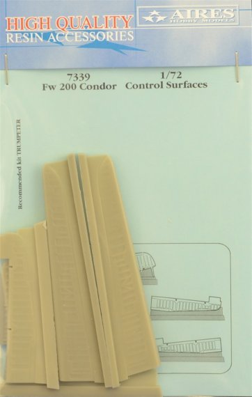1/72 Fw 200 Condor control surfaces
