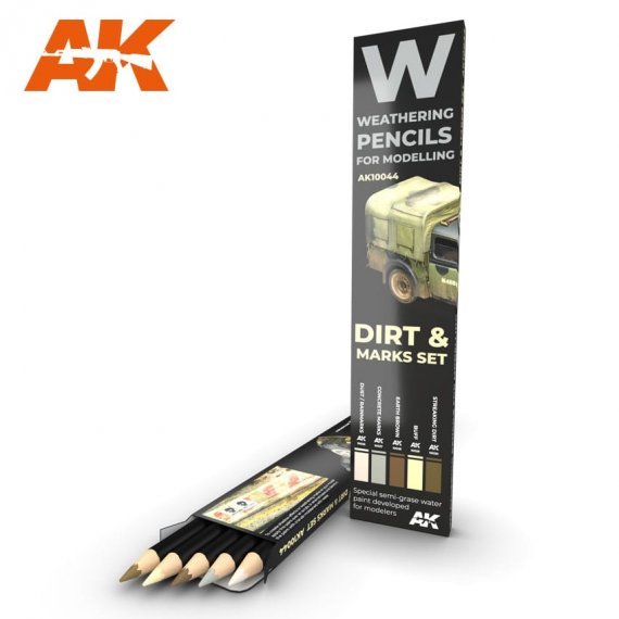 DIRT: Marks pencils set