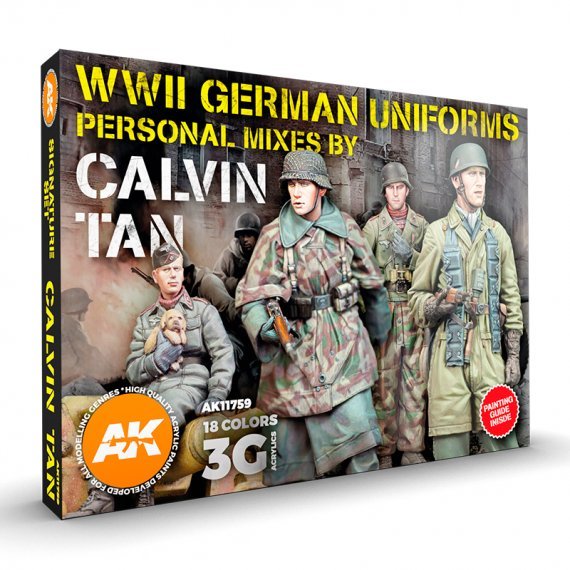 Signature set calvin tan 3g WWII German uniforms