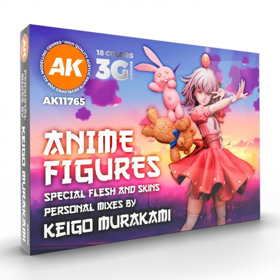 Signature set keigo murakami personal mixes anime figures colors