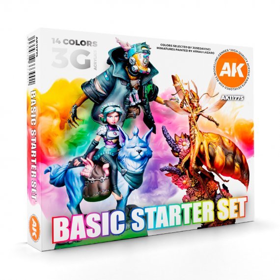 Basic starter set 14 colors selected by josedavinci