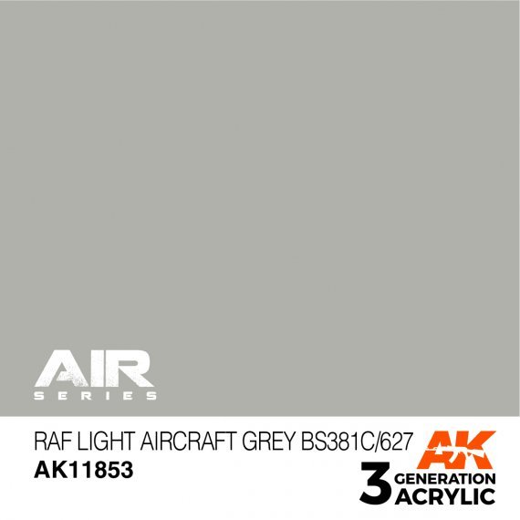 Raf light aircraft grey bs381c/627 air