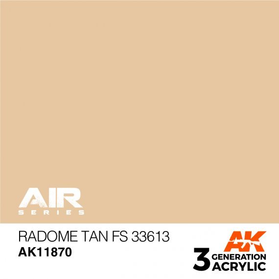 Radome tan fs 33613 air