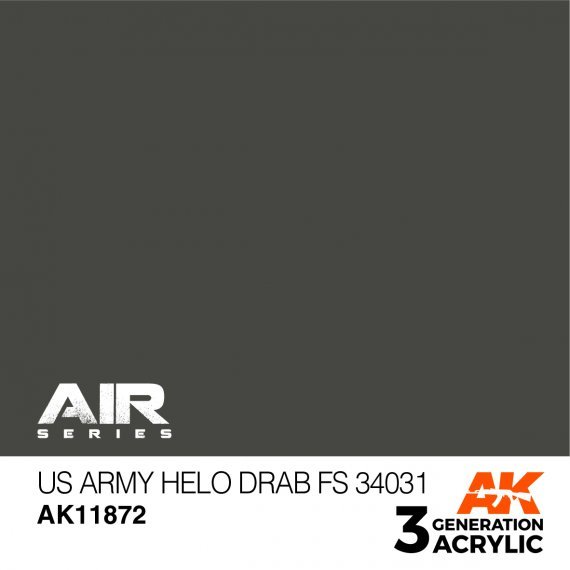 Us army helo drab fs 34031 air