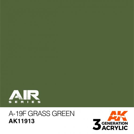 A-19f grass green air