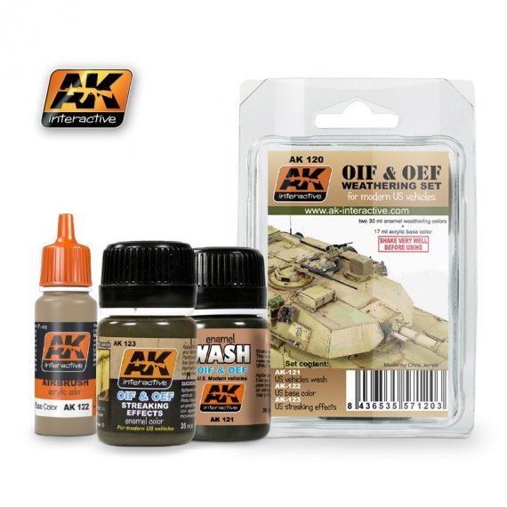 OIF & OEF US Vehicles Weathering Set