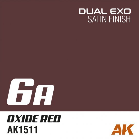Dual exo 6a oxide red 60ml.