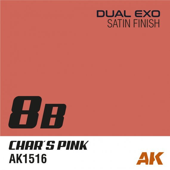 Dual exo 8b chars pink 60ml.