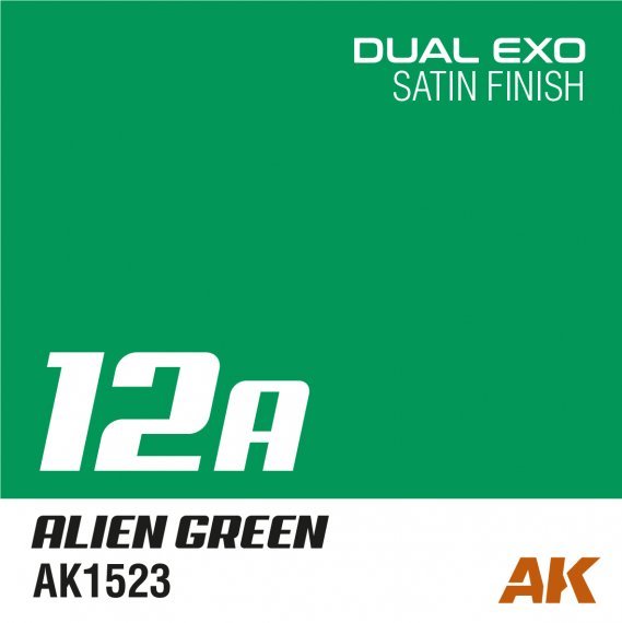Dual exo 12a alien green 60ml.
