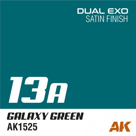 Dual exo 13a galaxy green60ml.