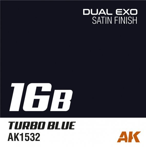 Dual exo 16b turbo blue 60ml.