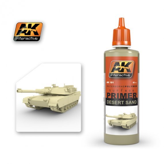 AK-Interactive Desert Sand Primer 60ml