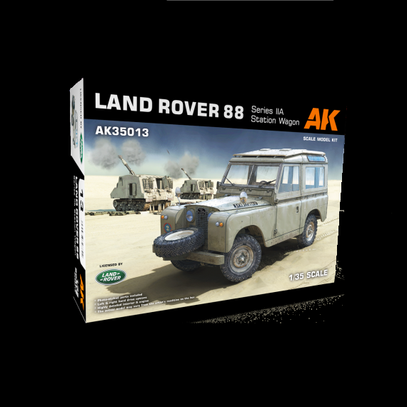 Land rover 88 series IIa station wagon 1/35