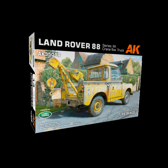 Land rover 88 series IIa crane-tow truck 1/35