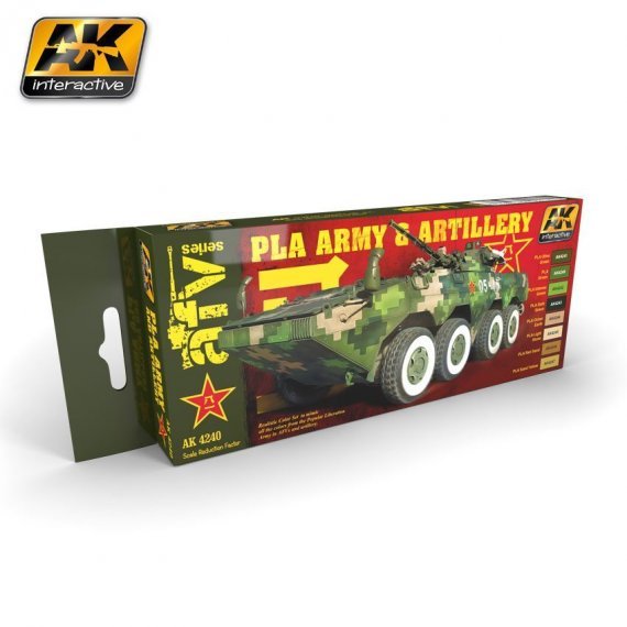PLA Arym & Artillery color set