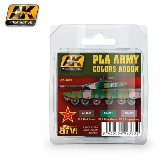 PLA army colors addon color set