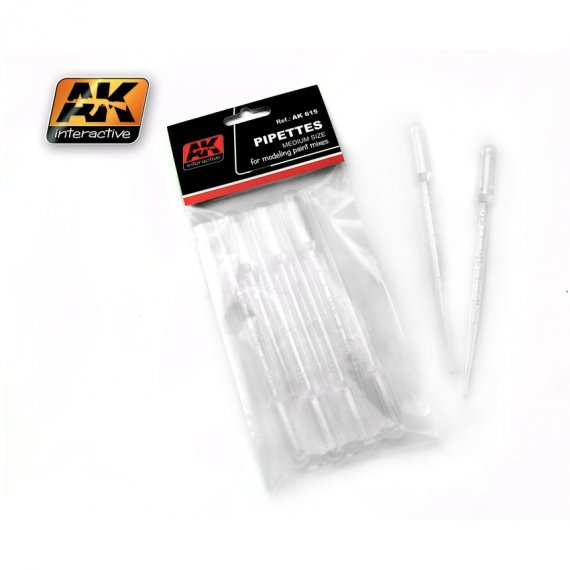 Medium Pipettes 7 units
