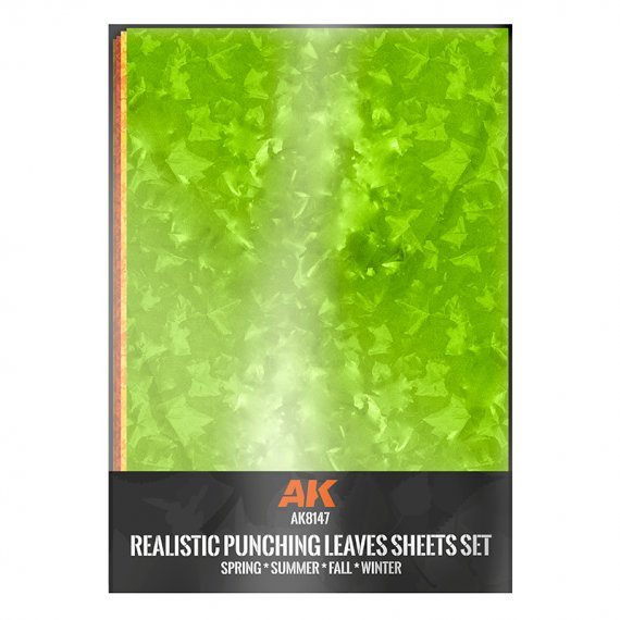 Punching Leaves Sheets set