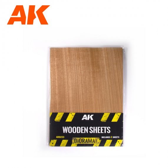 Wooden sheets