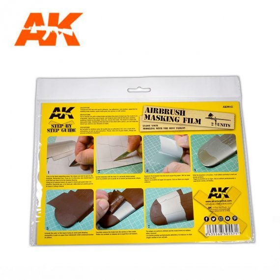 A4 Airbrush Masking Film