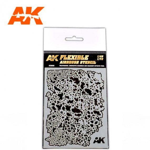 Flexible Airbrush Stencil for 1/48 and 1/72