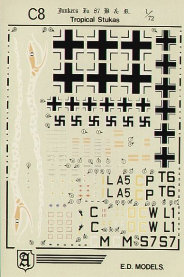 1/72 Junkers Ju-87B/R Stuka Tropical