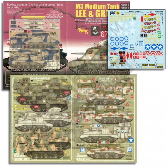 1/35 M3 Lees & Grants Burma & North Africa