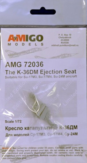 1/72 K-36DM ejection seat