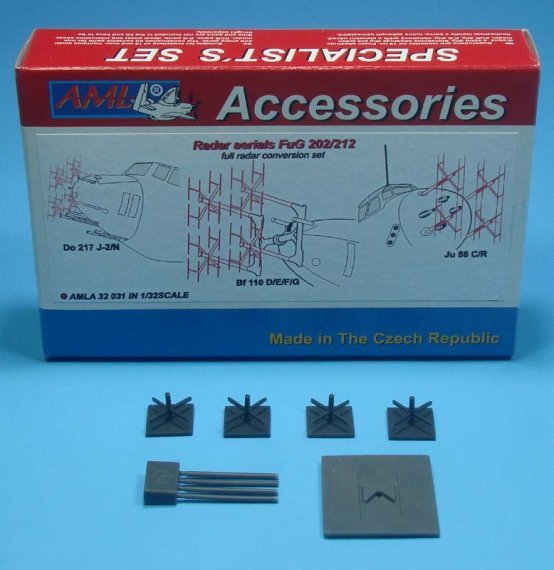 1/32 FuG 202 for Do-217, Bf-110, Ju-88 Conversion set