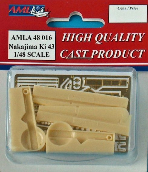 1/48 Ki-43 I,II,III Detail set (Wheel Well, Flaps)
