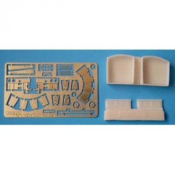 1/72 Wheel well for Curtiss P-40