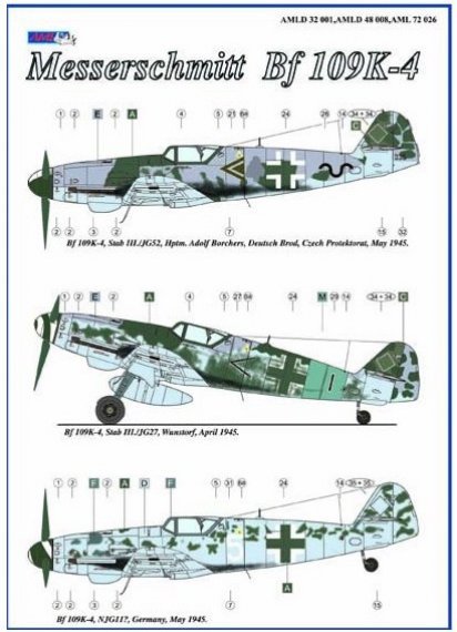 1/32 Messerschmitt Bf-109K-4