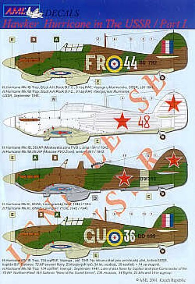 1/48 Hawker Hurricane Mk.IIB/Mk.XI