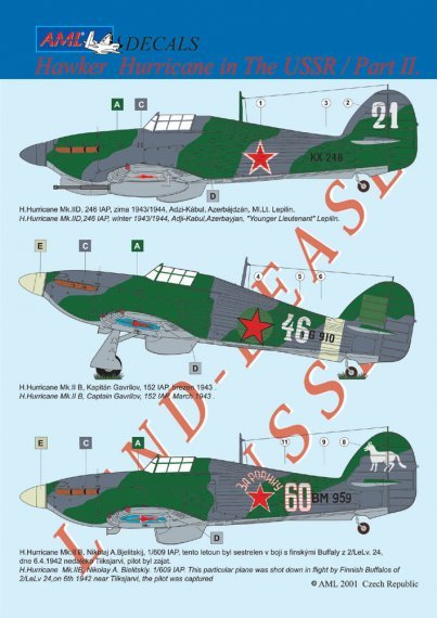 1/72 Hawker Hurricanes in Soviet service Part 2