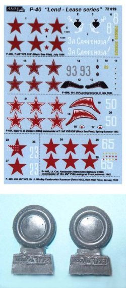 1/72 Lend-Lease Curtiss P-40s in Soviet Service 5 Curtiss P-40E